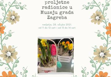 Ususret Uskrsu – proljetne radionice u Muzeju grada Zagreba