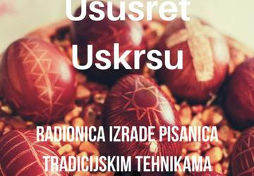 „Ususret Uskrsu“ – radionica izrade pisanica tradicijskim tehnikama u Muzeju grada Zagreba