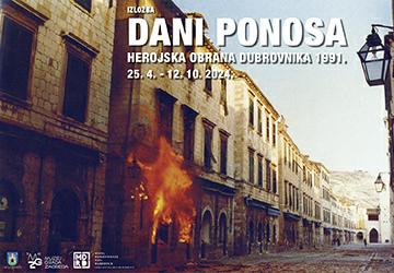 Gostujuća izložba DANI PONOSA – HEROJSKA OBRANA DUBROVNIKA 1991. u Memorijalnom centru raketiranja Zagreba 1991. / 1995.