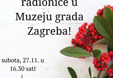 Adventske radionice u Muzeju grada Zagreba