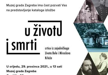 Stručna vodstva zadnjeg vikenda izložbe U životu i smrti – crtice iz zajedničkoga života Bele i Miroslava Krleže