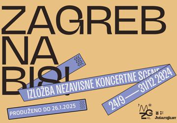 Produženje izložbe nezavisne koncertne scene “ZAGREB NA BIS!”