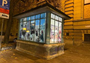 Advent u kiosku na uglu Klaićeve i Trga Republike Hrvatske