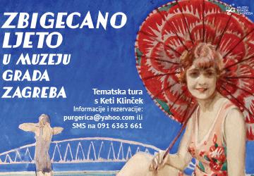 Tematske ture “Zbigecano ljeto” u Muzeju grada Zagreba